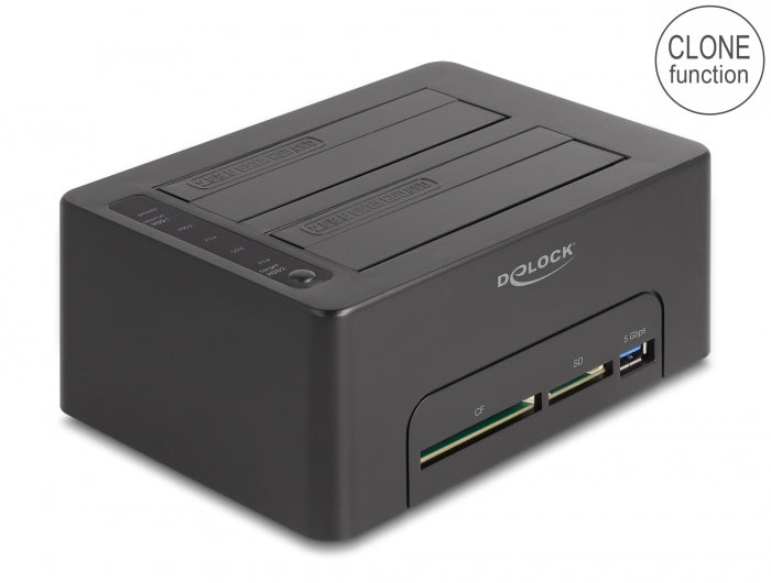 Delock 64183 Usb Dual Docking Station For 2 X Sata Hdd / Ssd