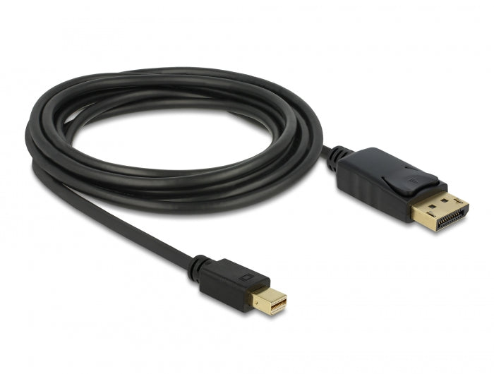 Delock 82699 Cable Mini Displayport 1.2 Male > Displayport Male 4K 60 Hz 3.0 M