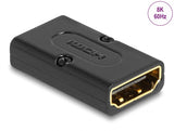 Delock 60019 Hdmi Adapter Female To Female 8K 60 Hz Metal