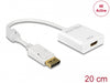 Delock 62608 Adapter Displayport 1.2 Male > Hdmi Female 4K Active White