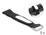 Delock 19606 Hook-And-Loop Cable Tie With Loop And Label Tap L 203 X W 20 Mm