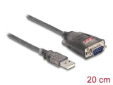 Delock 61412 Adapter Usb 2.0 Type-A To 1 X Serial Rs-232 D-Sub 9 Pin Male