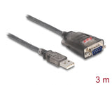 Delock 61548 Adapter Usb 2.0 Type-A To 1 X Serial Rs-232 D-Sub 9 Pin Male