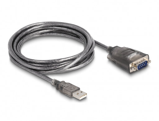 Delock 61548 Adapter Usb 2.0 Type-A To 1 X Serial Rs-232 D-Sub 9 Pin Male