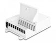 Delock 87949 Fiber Optic Distribution Box Ftth Indoor For Wall Mounting 8 Port