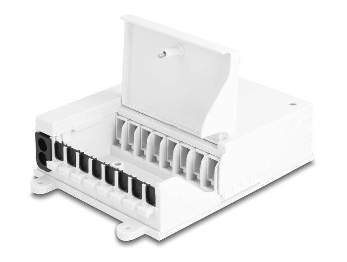 Delock 87949 Fiber Optic Distribution Box Ftth Indoor For Wall Mounting 8 Port