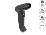 Delock 90564 Barcode Scanner 1D Laser For 2.4 Ghz, Bluetooth Or Usb