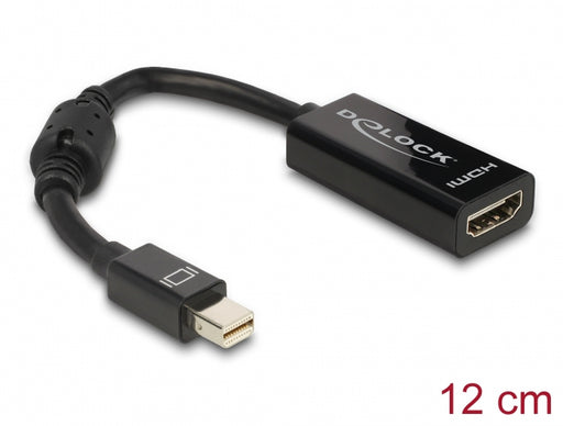 Delock 65099 Adapter Mini Displayport 1.1 Male > Hdmi Female Passive Black