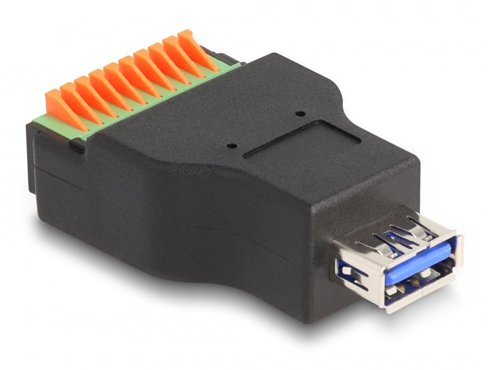 Delock 66239 Usb 3.2 Gen 1 Type-A Female To Terminal Block Adapte