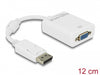 Delock 61766 Adapter Displayport 1.2 Male > Vga Female White