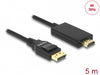 Delock 85319 Cable Displayport 1.2 Male > High Speed Hdmi-A Male Passive