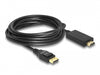 Delock 85319 Cable Displayport 1.2 Male > High Speed Hdmi-A Male Passive