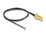 Delock 88408 Antenna Cable Rp-Sma Jack Bulkhead To I-Pex Inc., Mhf® I Plug 1.13