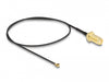 Delock 88417 Antenna Cable Sma Jack Bulkhead To I-Pex Inc., Mhf® I Plug 1.13