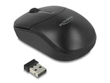 Delock 12494 Optical 3-Button Mini Mouse 2.4 Ghz Wireless