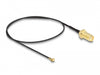 Delock 88824 Antenna Cable Sma Jack Bulkhead To I-Pex Inc., Mhf® I Plug 1.37