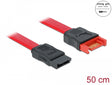 Delock 83954 Sata 6 Gb/S Extension Cable 50 Cm Red