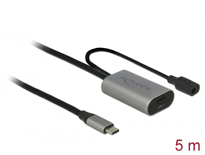 Delock 85392 Active Usb 3.1 Gen 1 Extension Cable Usb Type-C™ 5 M