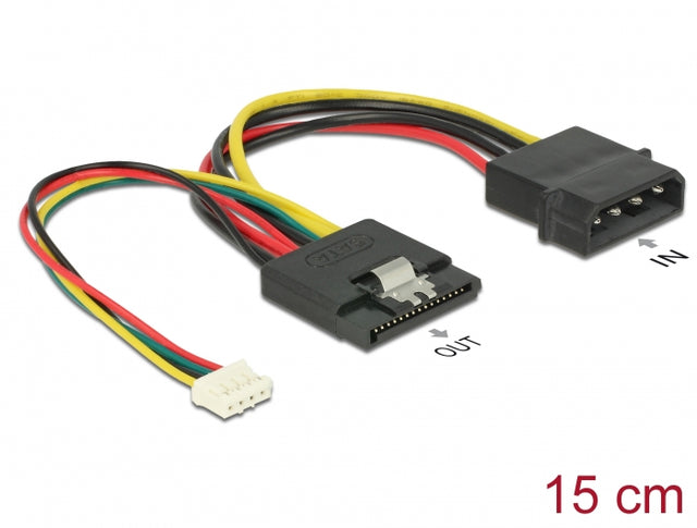 Delock 85673 Cable Power Sata 15 Pin Receptacle