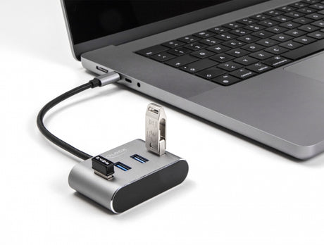 Delock 63223 4 Port Usb 5 Gbps Hub With Usb Type-C™ Connector