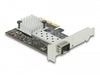 Delock 89100 Pci Express X4 Card 1 X Sfp+ 10 Gigabit Lan Aqc100S