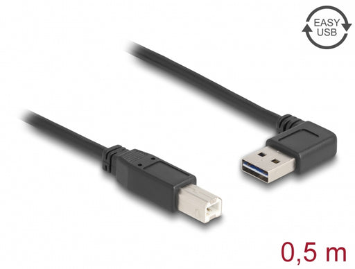 Delock 85167 Cable Easy-Usb 2.0 Type-A Male Angled Left / Right