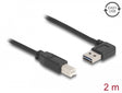 Delock 83375 Cable Easy-Usb 2.0 Type-A Male Angled Left / Right