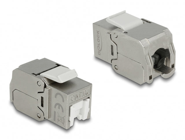 Delock 86385 Keystone Module Rj45 Jack > Lsa Cat.6A Stp Dust Cover