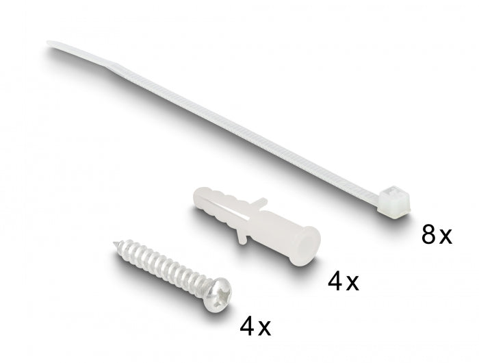 Delock 66235 Consolidation Point Box 4 Port For Keystone Modules