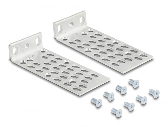 Delock 66236 Universal Rack Mounting Set 2 Pieces