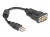 Delock 61549 Adapter Usb 2.0 Type-A To 1 X Serial Rs-232 D-Sub 9 Pin Male