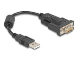 Delock 61549 Adapter Usb 2.0 Type-A To 1 X Serial Rs-232 D-Sub 9 Pin Male