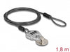 Navilock 20657 Security Cable With Combination Lock And Steel Plate