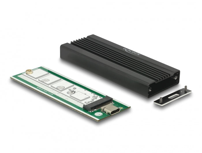 Delock 42600 External Enclosure For M.2 Nvme Pcie Ssd W/ Superspeed Usb 10 Gbps