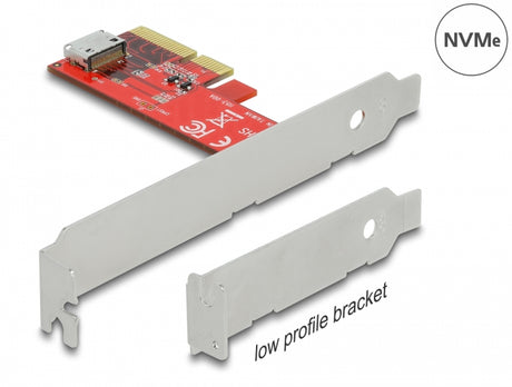 Delock 90482 Pci Express X4 Card To 1 X Internal Oculink Sff-8612