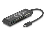 Delock 91739 Usb 2.0 Card Reader Usb Type-C™ Male 5 Slots