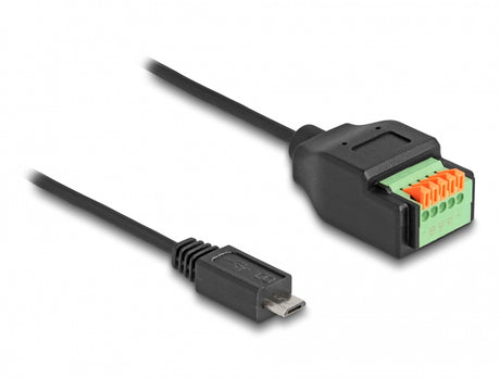 Delock 66251 Usb 2.0 Cable Type Micro-B Male To Terminal Block Adapter