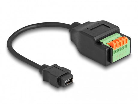 Delock 66252 Usb 2.0 Cable Type Mini-B Female To Terminal Block Adapter