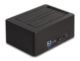 Delock 64187 Usb Dual Docking Station For 2 X Sata Hdd / Ssd