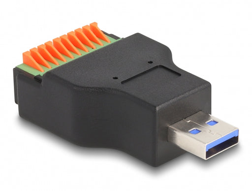 Delock 66238 Usb 3.2 Gen 1 Type-A Male To Terminal Block Adapter