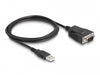 Delock 64222 Adapter Usb 2.0 Type-A Male To 1 X Serial Rs-232 D-Sub 9 Male