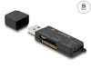 Delock 91757 Superspeed Usb Card Reader For Sd / Micro Sd / Ms Memory Cards