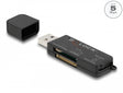 Delock 91757 Superspeed Usb Card Reader For Sd / Micro Sd / Ms Memory Cards