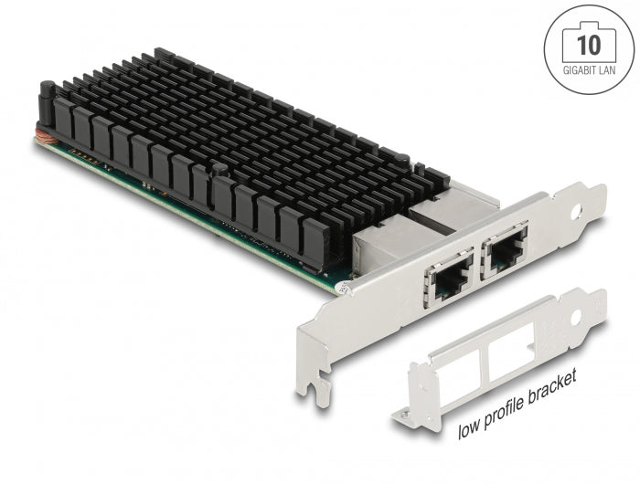 Delock 88505 Pci Express X8 Card 2 X Rj45 10 Gigabit Lan X540