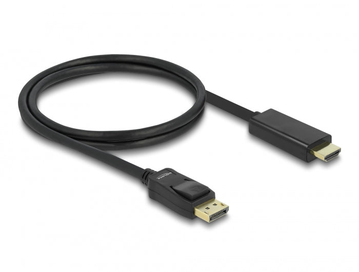 Delock 82586 Cable Displayport 1.1 Male > High Speed Hdmi-A Male Passive