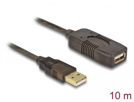 Delock 82446 Cable Usb 2.0 Extension, Active 10 M