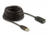 Delock 82446 Cable Usb 2.0 Extension, Active 10 M