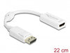 Delock 61767 Adapter Displayport 1.1 Male > Hdmi Female Passive White