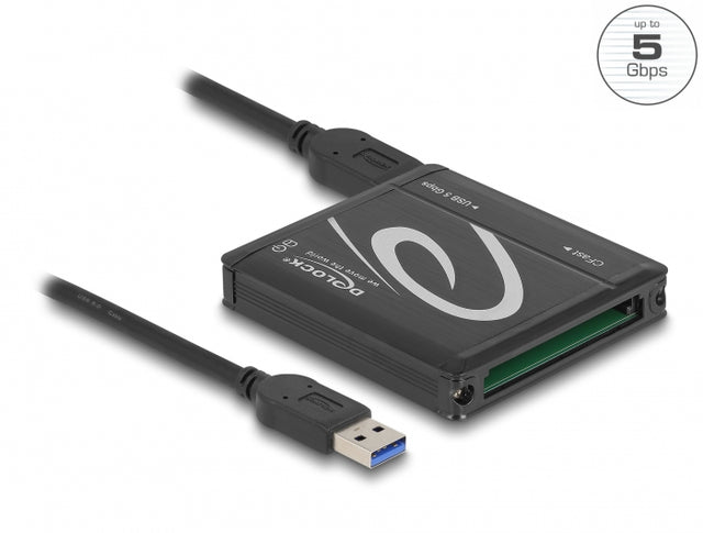 Delock 91686 Superspeed Usb 5 Gbps Card Reader For Cfast Memory Cards