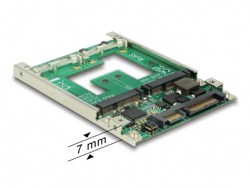 Delock 62545 2.5″ Converter Sata 22 Pin > Msata With Raid